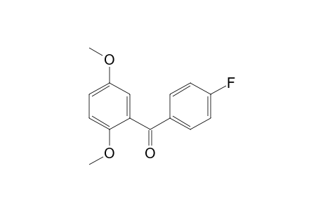 (2,5-Dimethoxyphenyl)-(4-fluorophenyl)methanone