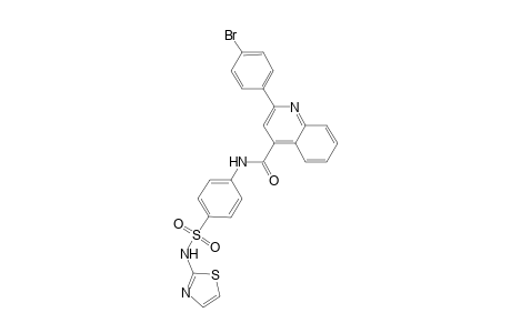 2-(4-bromophenyl)-N-{4-[(1,3-thiazol-2-ylamino)sulfonyl]phenyl}-4-quinolinecarboxamide