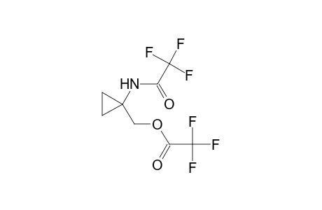 (1-[(2,2,2-Trifluoroacetyl)amino]cyclopropyl)methyl trifluoroacetate