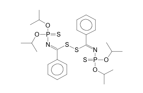 BIS(ALPHA-DIISOPROPOXYTHIOPHOSPHORYLIMIDOBENZYL)DISULPHIDE