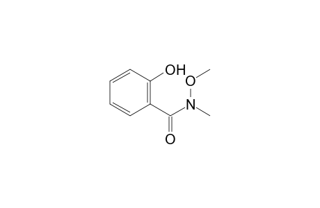 2-Hydroxy-N-methoxy-N-methylbenzamide