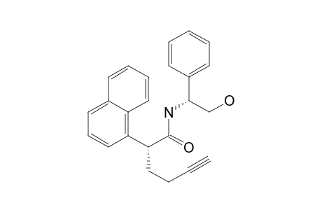 1-Naphthaleneacetamide, .alpha.-3-butynyl-N-(2-hydroxy-1-phenylethyl)-, [R-(R*,R*)]-