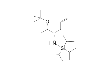 (2S,3S)-2-tert-butoxy-N-triisopropylsilyl-hex-5-en-3-amine