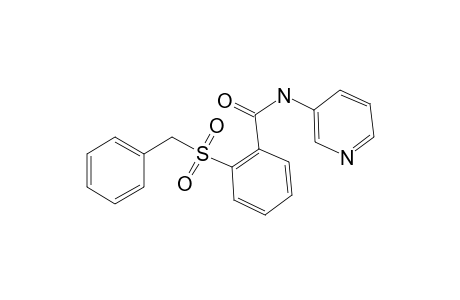 Benzamide, 2-[(phenylmethyl)sulfonyl]-N-(3-pyridinyl)-