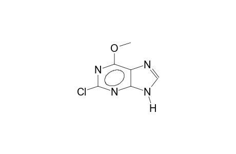 2-chloro-6-methoxy-7H-purine