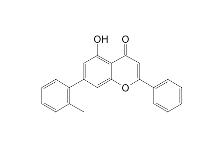 5-Hydroxy-2-phenyl-7-(o-tolyl)-4H-chromen-4-one