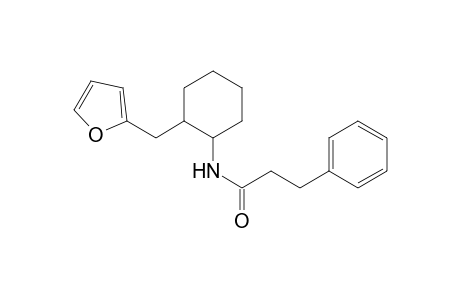 N-(2-Furan-2-ylmethyl-cyclohexyl)-3-phenyl-propionamide