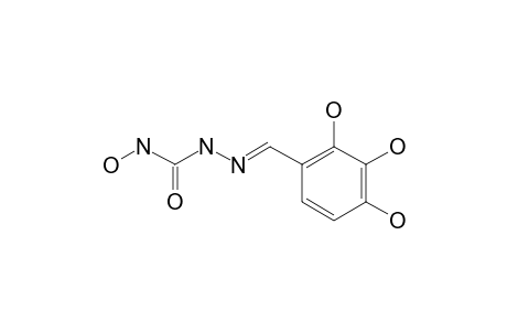 1-(2,3,4-TRIHYDROXYBENZYLIDENE)-4-HYDROXYSEMICARBAZIDE