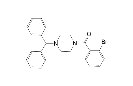 1-Benzhydryl-4-(2-bromobenzoyl)piperazine