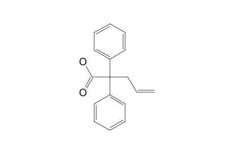 2,2-Diphenyl-4-pentenoic acid