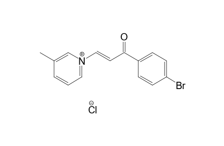 trans-1-[3-(p-bromophenyl)-3-oxopropenyl]-3-picolinium chloride