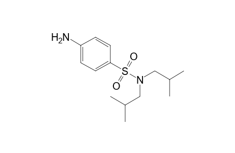 Sulfanilamide, N1,N1-diisobutyl-