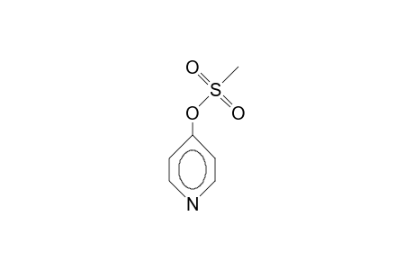 pyridin-4-yl methanesulfonate