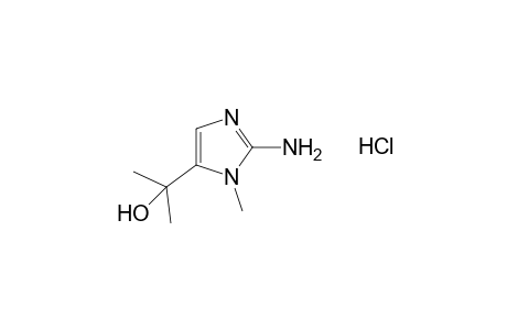 2-AMINO-alpha,alpha,1-TRIMETHYLIMIDAZOLE-5-METHANOL, MONOHYDROCHLORIDE