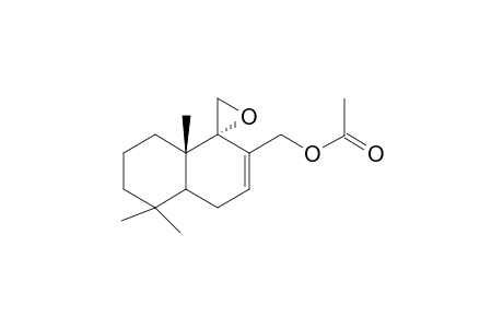 2-(Acetoxymethyl)-5,5,8a-trimethylspiro[1,4,4a,5,6,7,8,8a-octanaphthalene-1,2'-oxirane]