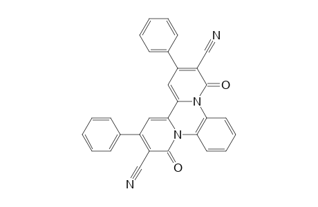 4,11-Dioxo-2,13-diphenyl-4,11-dihydrodipyrido[1,2-A:2',1'-C]quinoxaline-3,12-dicarbonitrile