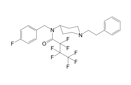 N-(4-Fluorobenzyl)-1-(2-phenylethyl)piperidin-4-amine hfb