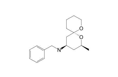 (2S,4S,6S)-N-benzyl-2-methyl-1,7-dioxaspiro[5.5]undecan-4-amine