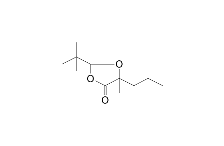 2-t-Butyl-5-methyl-5-propyl-[1,3]dioxolan-4-one