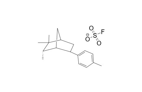 5,5,ENDO-6-TRIMETHYL-2-(4'-METHYLPHENYL)-BICYCLO-[2.2.1]-HEPT-2-YL-CATION