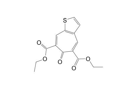 6-oxo-6H-cyclohepta[b]thiophene-5,7-dicarboxylic acid, diethyl ester