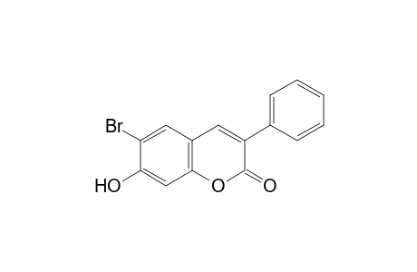 6-bromo-7-hydroxy-3-phenylcoumarin