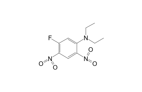 N,N-diethyl-2,4-dinitro-5-fluoroaniline