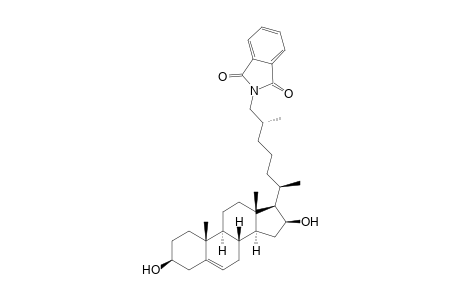 1H-Isoindole-1,3(2H)-dione, 2-[(3.beta.,16.beta.,25R)-3,16-dihydroxycholest-5-en-26-yl]-