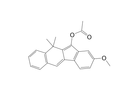 2-methoxy-10,10-dimethyl-10H-benzo[b]fluoren-11-yl acetate