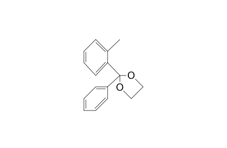 1,3-Dioxolane, 2-(2-methylphenyl)-2-phenyl-