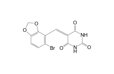 5-[6-BROMO-2,3-(METHYLENEDIOXY)BENZYLIDENE]BARBITURIC ACID