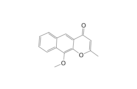 4H-Naphtho[2,3-b]pyran-4-one, 10-methoxy-2-methyl-