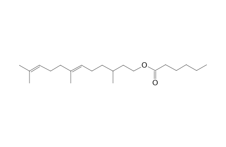 2,3-Dihydrofarnesyl hexanoate