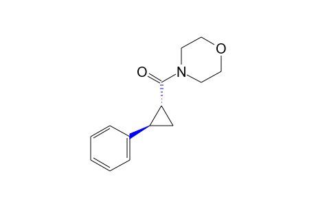 trans-4-[(2-Phenyl-1-cyclopropyl)carbonyl]morpholine
