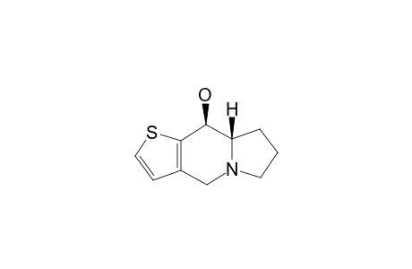 (8AS,9S)-4,6,7,8,8A,9-HEXAHYDROTHIENO-[3,2-F]-INDOLIZIN-9-OL