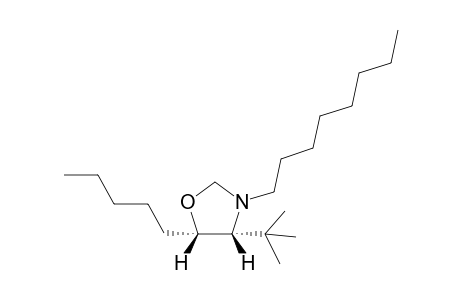 4-(tert-Butyl)-3-octy-5-pentyl-1,3-oxazolidine