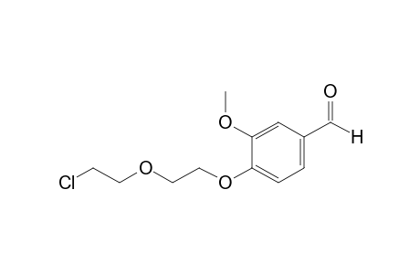 4-[2-(2-chloroethoxy)ethoxy]-3-methoxybenzaldehyde