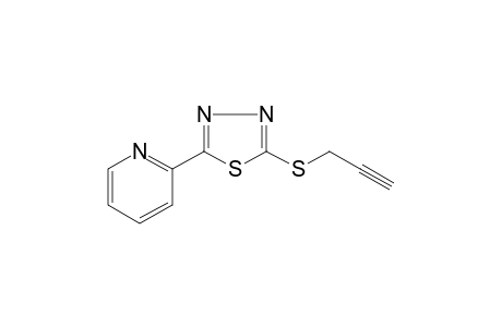 2-[(2-propynyl)thio]-5-(2-pyridyl)-1,3,4-thiadiazole