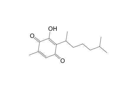 2,5-Cyclohexadiene-1,4-dione, 2-(1,5-dimethylhexyl)-3-hydroxy-5-methyl-