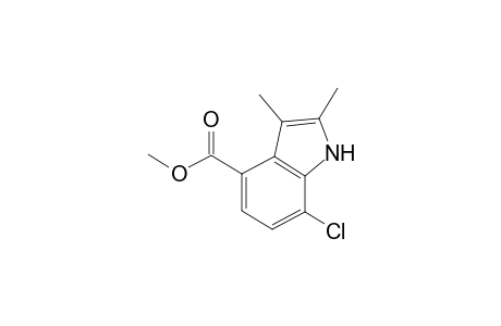 Methyl 7-chloro-2,3-dimethyl-1H-indole-4-carboxylate