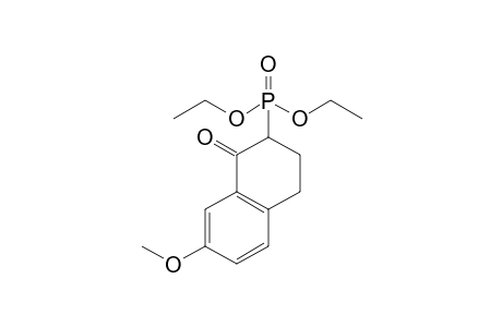 2-diethoxyphosphoryl-7-methoxy-3,4-dihydro-2H-naphthalen-1-one