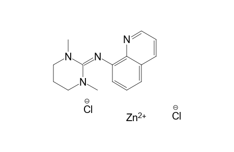 1,3-Dimethyl-N-(8-quinolyl)hexahydropyrimidin-2-imine zinc(II) dichloride