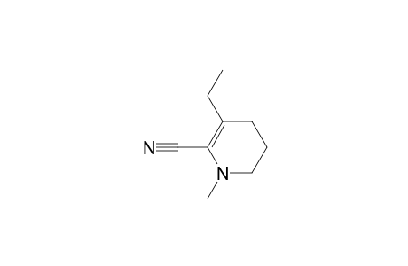1-Methyl-2-cyano-3-ethyl-2-piperideine