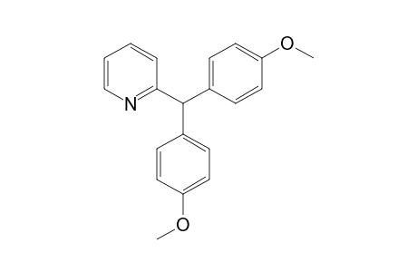 2-[Bis(4-methoxyphenyl)methyl]pyridine