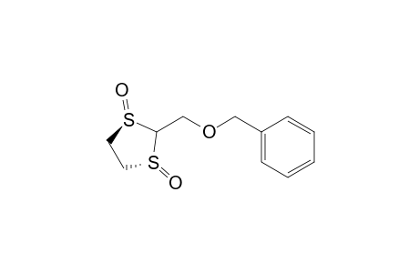 trans-(1R,3R)-2-Benzyloxymethyl-1,3-dithiaolane 1,3-dioxide