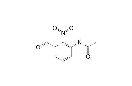 3-Acetylamino-2-nitrobenzaldehyde