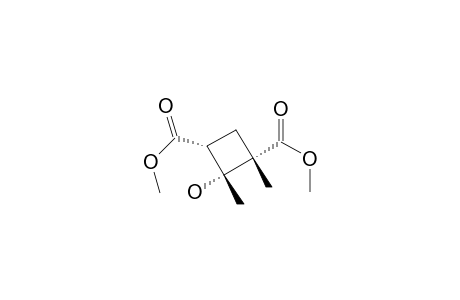 1,3-Cyclobutanedicarboxylic acid, 2-hydroxy-1,2-dimethyl-, dimethyl ester, (1.alpha.,2.beta.,3.alpha.)-