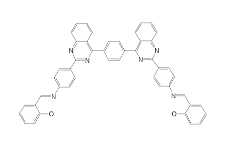 4,4'-(1,4-Phenylene)bis(2-[4-(salicylideneamino)phenyl]quinazoline)