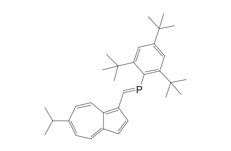 (Z)-2-(6-Isopropyl-1-azulenyl)-1-(2,4,6-tri-t-butylphenyl)phosphaethene