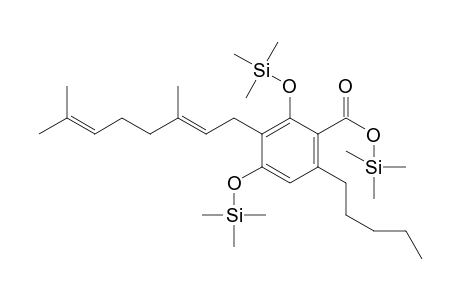 Cannabigerolic acid 3tms